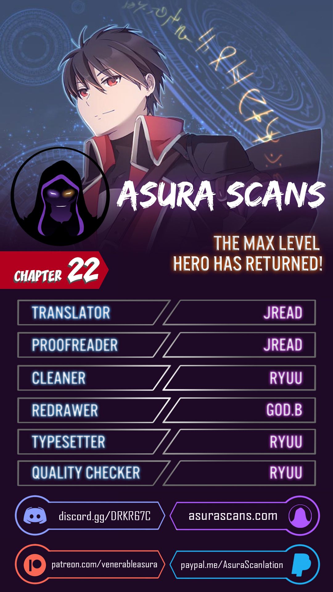 The MAX leveled hero will return! Chapter 22 1